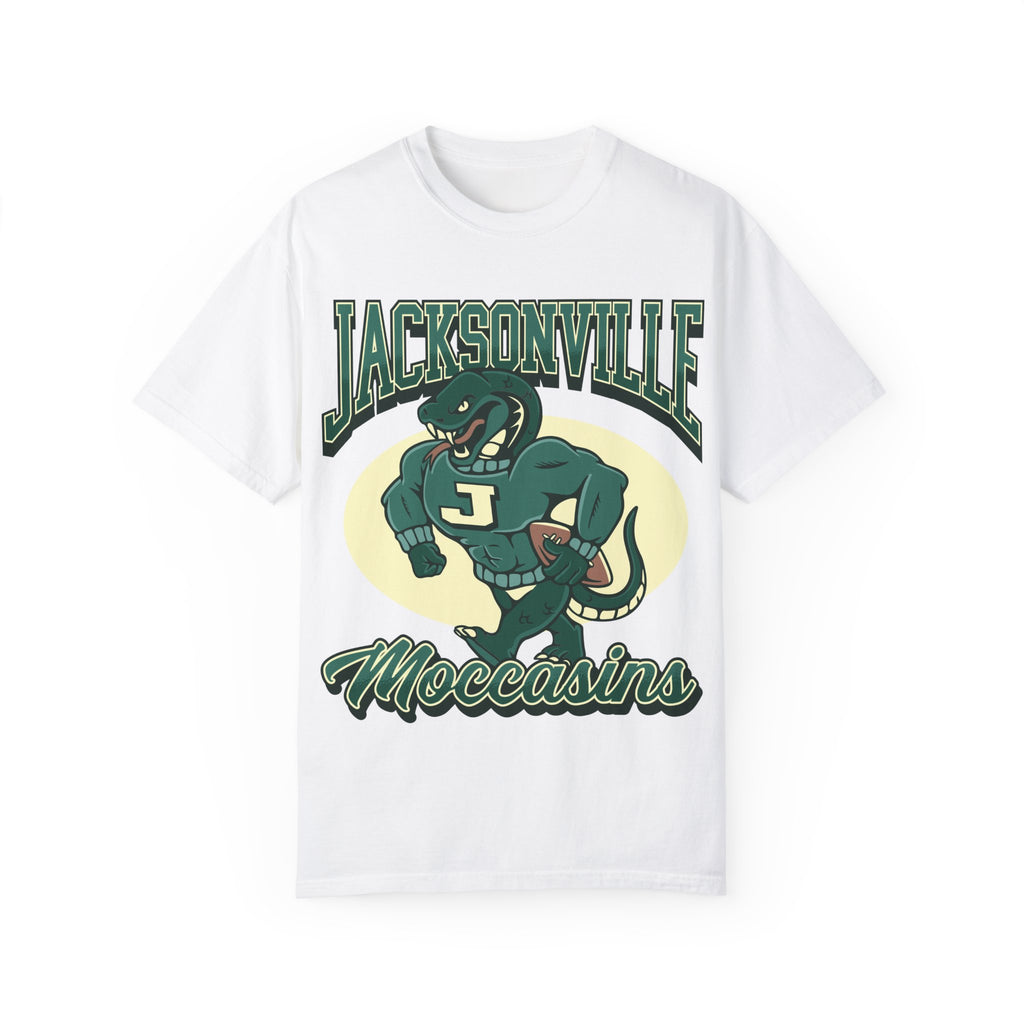 Jacksonville Moccasins Throwback T-Shirt | Vintage Collegiate Style Tee