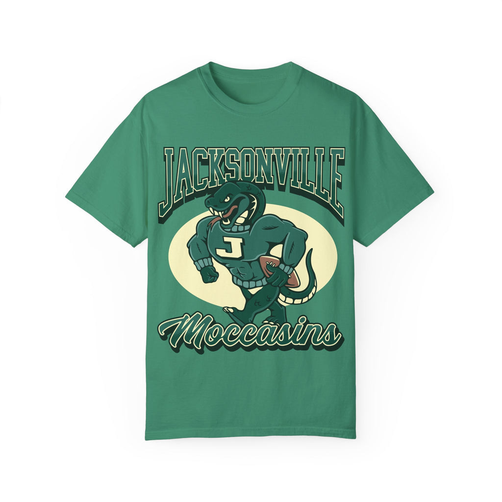 Jacksonville Moccasins Throwback T-Shirt | Vintage Collegiate Style Tee