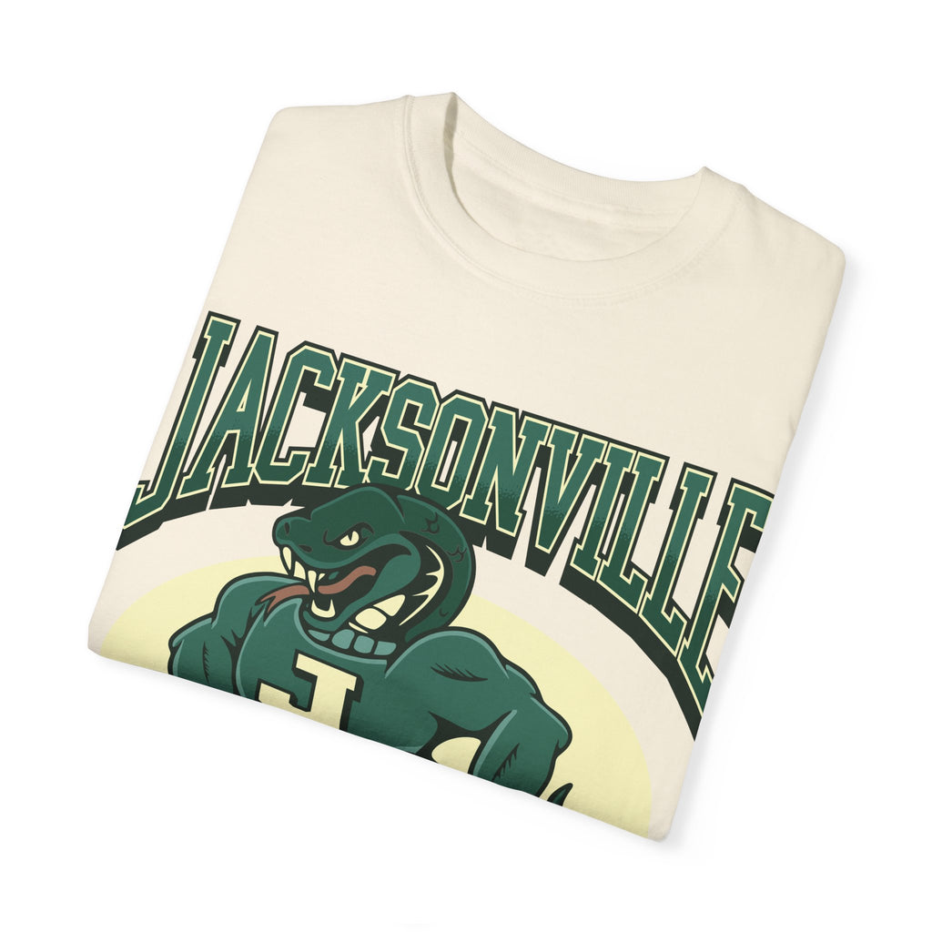 Jacksonville Moccasins Throwback T-Shirt | Vintage Collegiate Style Tee