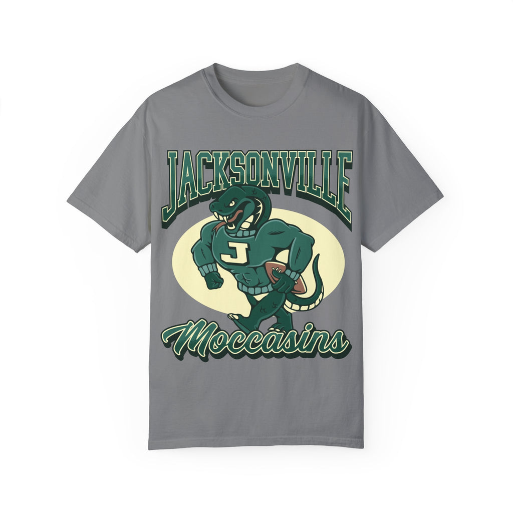 Jacksonville Moccasins Throwback T-Shirt | Vintage Collegiate Style Tee